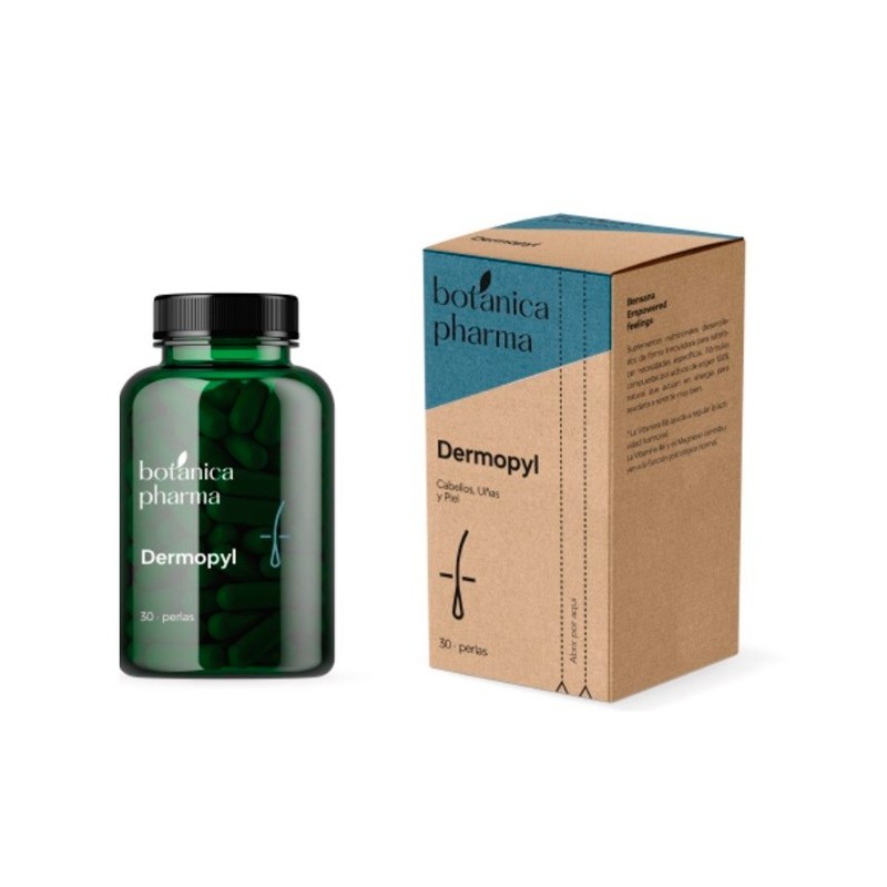 BotánicaPharma Dermopyl Cheveux, Ongles et Peau 30 Perles
