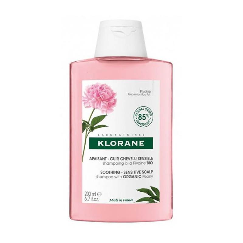 Klorane Shampooing Apaisant Et Anti-Irritant Pivoine 200ml