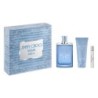 Jimmy Choo Man Aqua Eau De Toilette Vaporisateur 100ml Coffret 3 Produits
