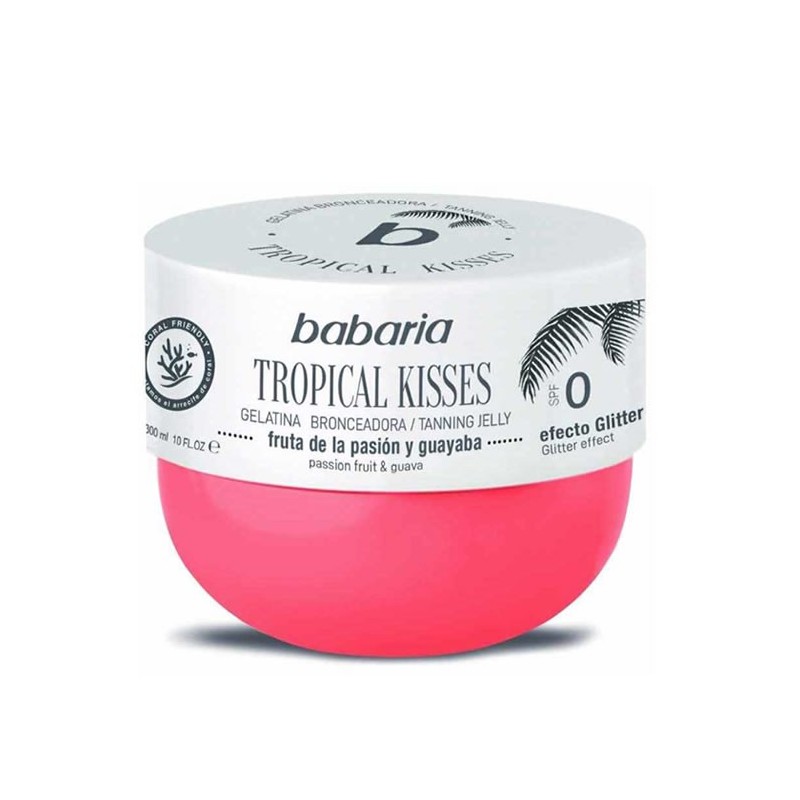 Babaria Tropical Kisses Tanning Jelly Spf0 Passion Fruit And Guava 300ml