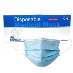 Blue Face Mask 3ply...