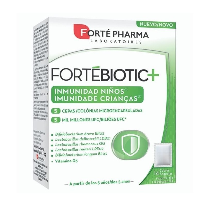 FortéBiotic+ Immunité Enfants 14 Enveloppes