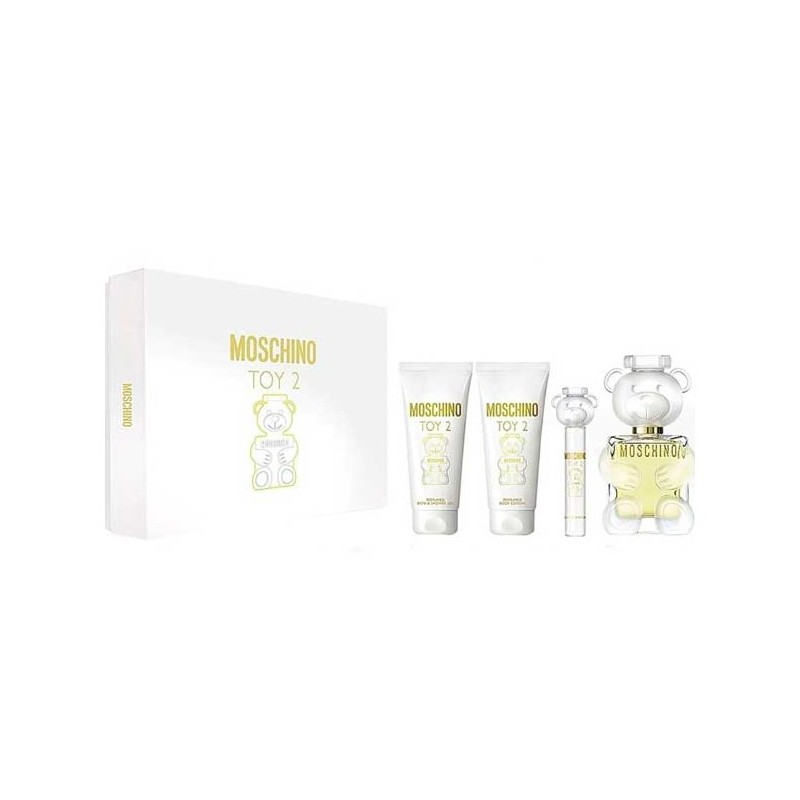 Moschino Toy 2 Eau De Parfum Vaporisateur 100ml Coffret 4 Produits