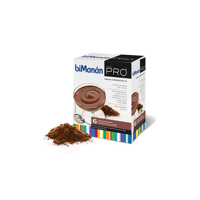 Bimanan Pro Crème au Chocolat 6 Unités