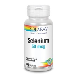 Solaray Selenium 50 Mcg 100...