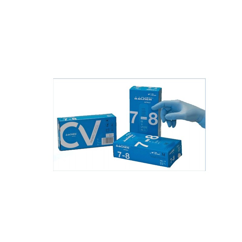 Achen Nitrile  Gloves Size G 100 Pcs