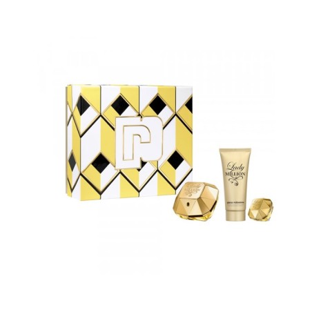 Paco Rabanne Lady Million Eau De Parfum Vaporisateur 80ml Christmas Set