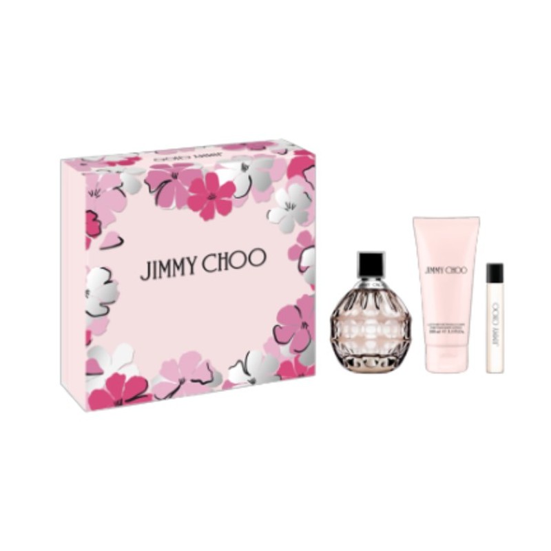 Jimmy Choo Eau De Parfum Vaporisateur 100ml Coffret 3 Produits