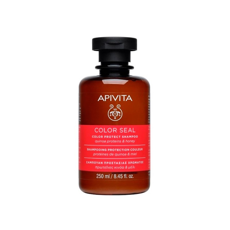 Apivita Shampooing Protecteur De Couleur Au Quinoa Et Au Miel 250ml