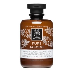 Apivita Pure Jasmine Shower Gel With Essential Oils 300ml