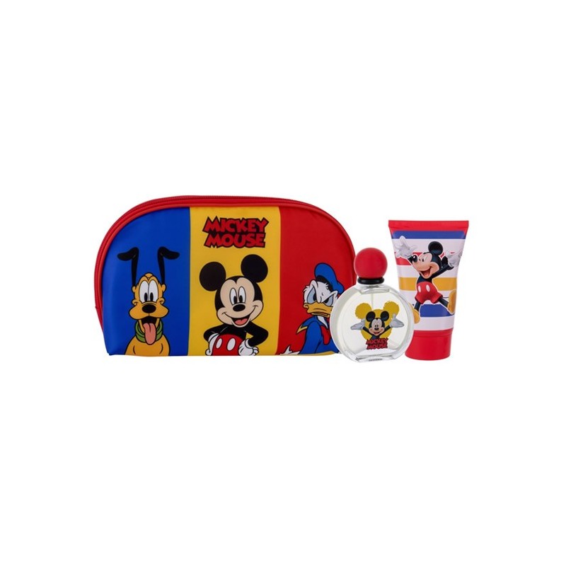 Disney Mickey Eau De Toilette Spray 50ml Coffret 3 Produits