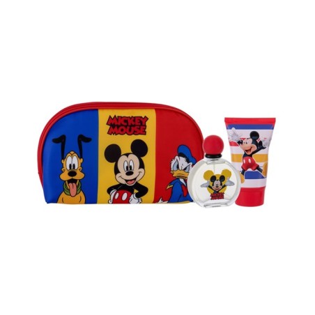 Disney Mickey Eau De Toilette Spray 50ml Coffret 3 Produits