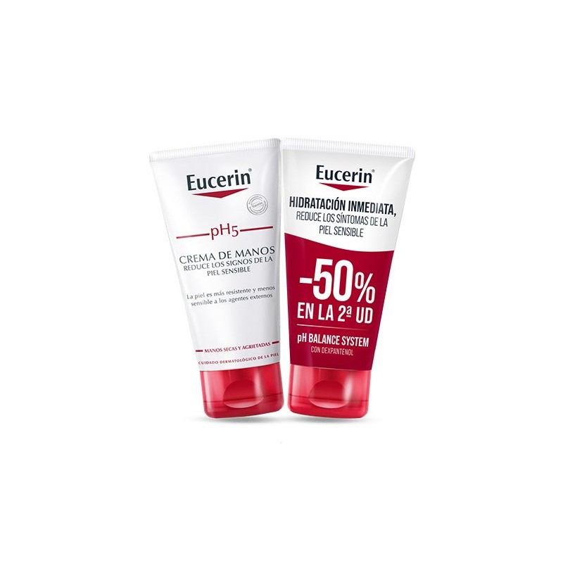 Eucerin Ph5 Crème Pour Les Mains 2x75ml