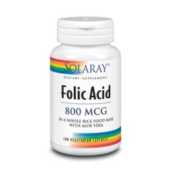 Solaray Acido Folico 800 Mg...