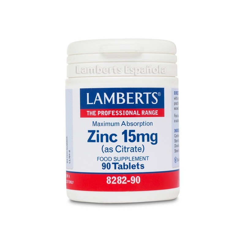 Lamberts Zinc 15 Mg 90 Tabs
