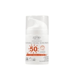Arganour Natural & Organic Crème Solaire Visage Spf50 50ml