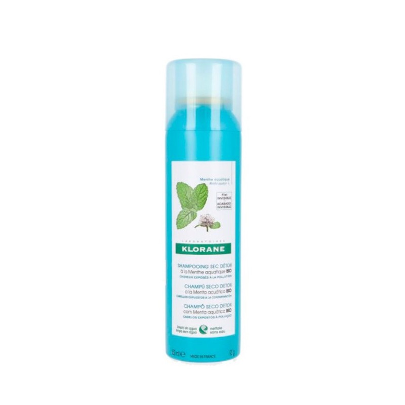 Klorane Mint Dry Detox Shampoo 150ml