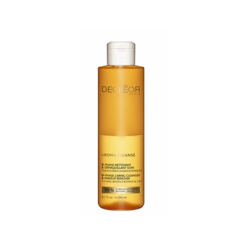 Decleor Aroma Cleanse Bi Phase Nettoyant Et Démaquillant Soin 200ml
