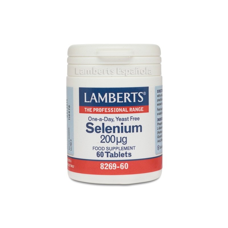 Lamberts Selenio 200-Ug 60 Tabs