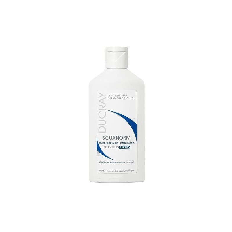 Ducray Squanorm Shampooing antipelliculaire sec 200ml