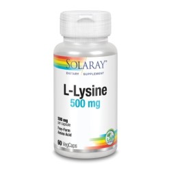 Solaray L Lysine 500 Mg 60...