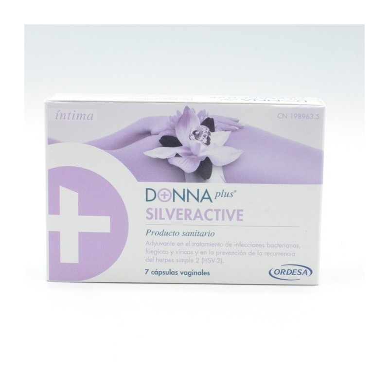 DonnaPlus Silveractive 7 Capsules Vaginales