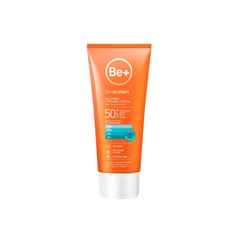 Be+ Skin Protect Gel Crème Corps et Visage Spf50+ 100ml