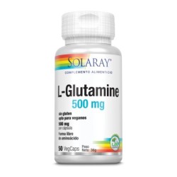 Solaray L Glutamine 500 Mg...