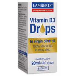 Lamberts Vitamina D3 Gotas...
