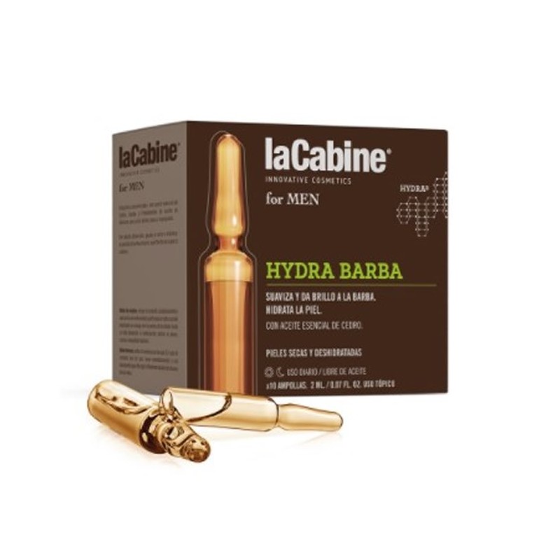 La Cabine For Men Ampoules Hydra Barbe 10x2ml