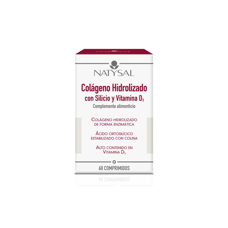 Natysal Colageno Con Silicio Vit D3 60 Comp