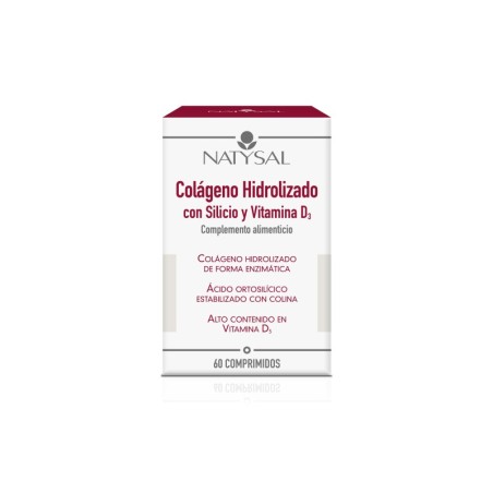 Natysal Colageno Con Silicio Vit D3 60 Comp