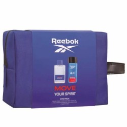 Reebok Move Your Spirit Eau De Toilette Vaporisateur 100ml Coffret 3 Produits