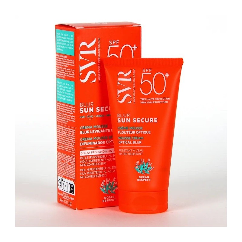 SVR Sun Secure Blur Teinte Non parfumée Spf50 50ml