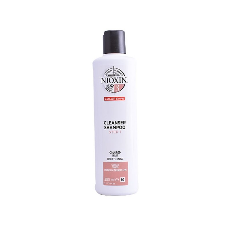 Nioxin Color Safe Shampooing Nettoyant Cheveux Colorés 300ml