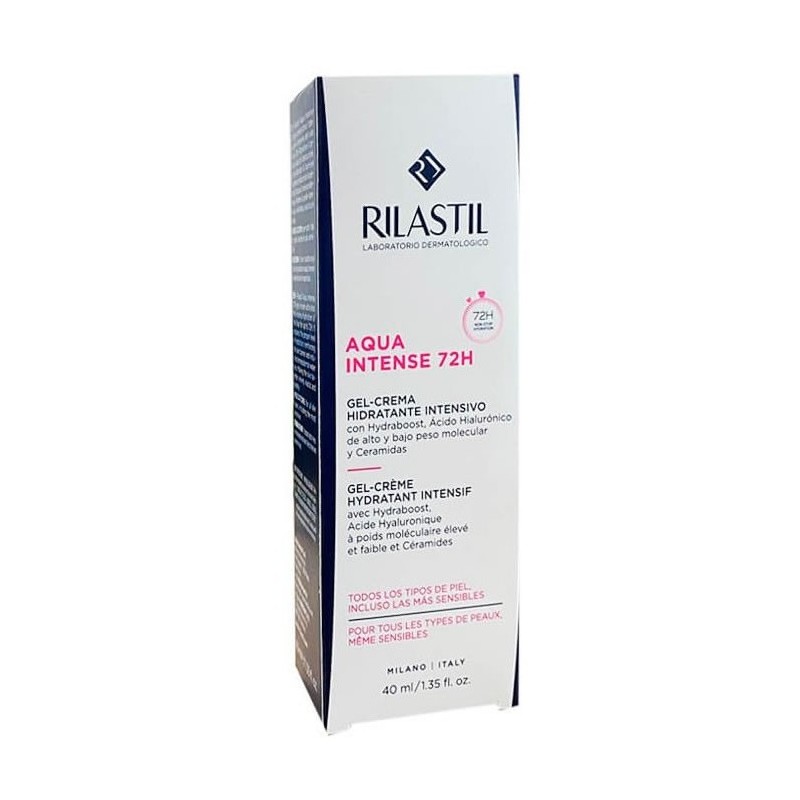Rilastil Aqua Intense 72H Gel Intensive Moisturizing Cream 40ml