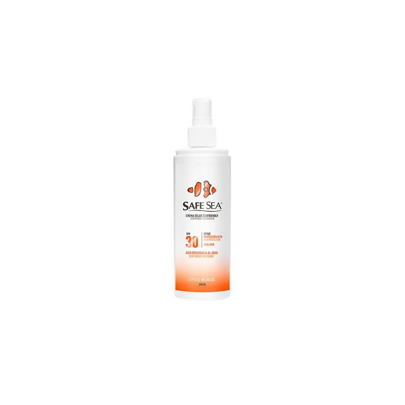 Safe Sea Créme Solaire Ecofriendly Corps Spf30 Vaporisateur 200ml