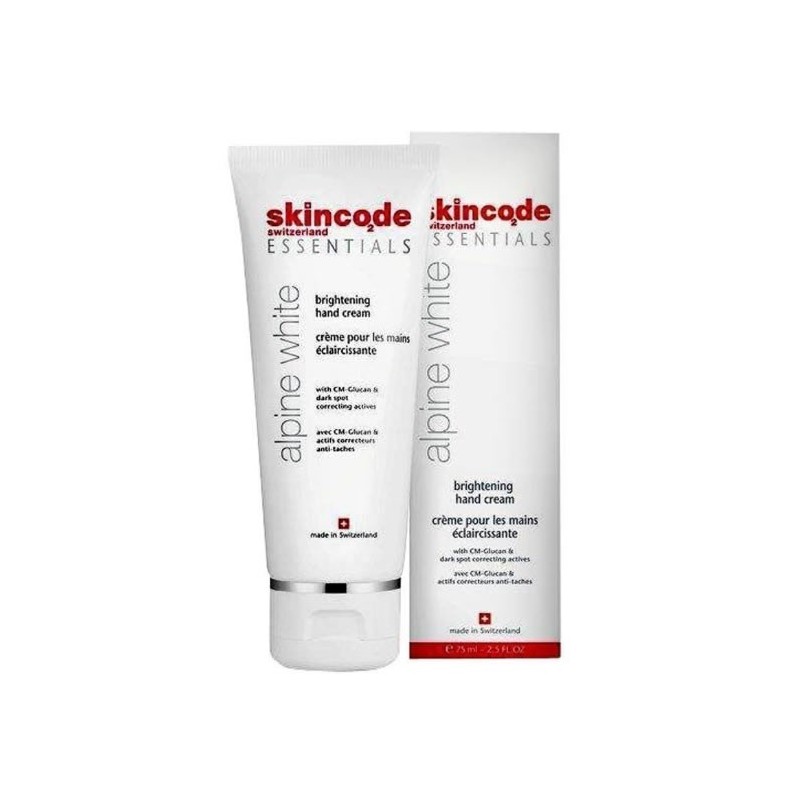Skincode Essentials Alpine White Crème Mains Éclaircissante 75ml