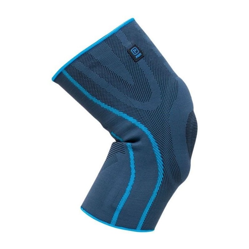 Genouillère élastique avec rembourrage en silicone et stabilisateurs latéraux T.XL