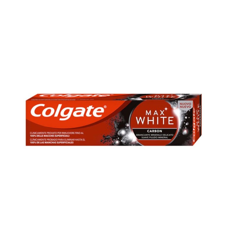 Colgate Max White Charcoal Whitening Toothpaste 75ml