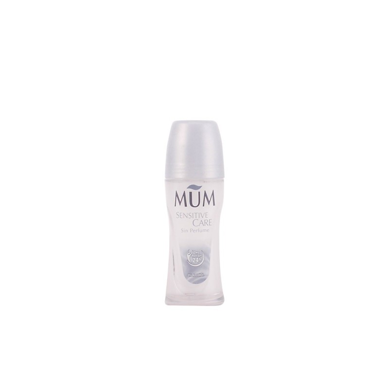 Mum Sensitive Care Roll On Deodorant Unperfumed 50ml