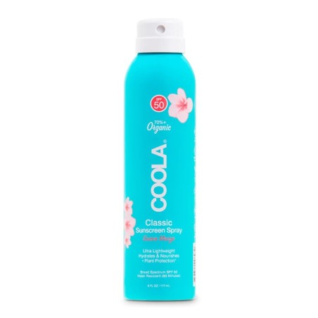 Coola Classic Body Organic Sunscreen Spray Spf50 Guava Mango 177ml