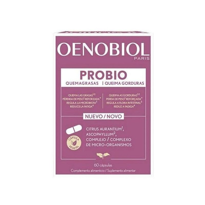Oenobiol Probio Brûleur de graisse 60 Capsules