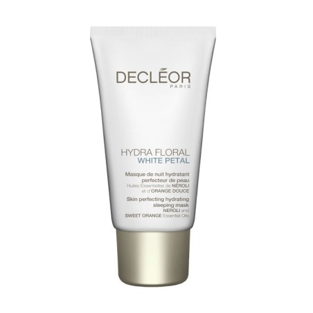 Decleor Hydra Floral White Petal Masque De Nuit Hydratant Perfecteur De Peau 50ml