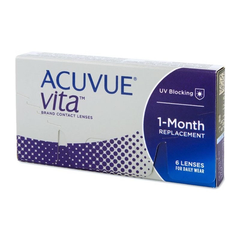Acuvue Vita Lentilles De Contact Mensuelles -2.50 BC/8.4 6 Unités
