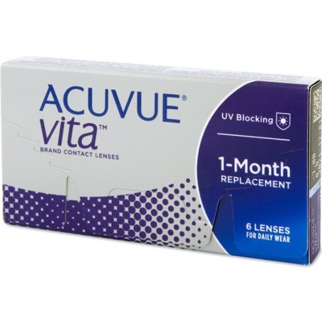 Acuvue Vita Lentilles De Contact Mensuelles -2.50 BC/8.4 6 Unités