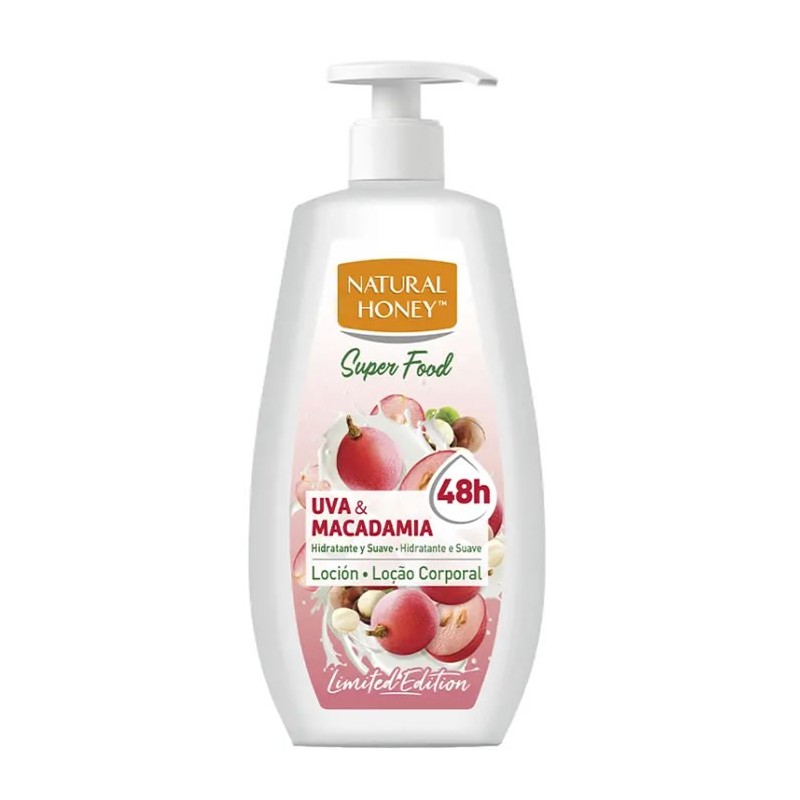 Naturalium Super Food Gel De Ducha Uva y Macadamia 700ml