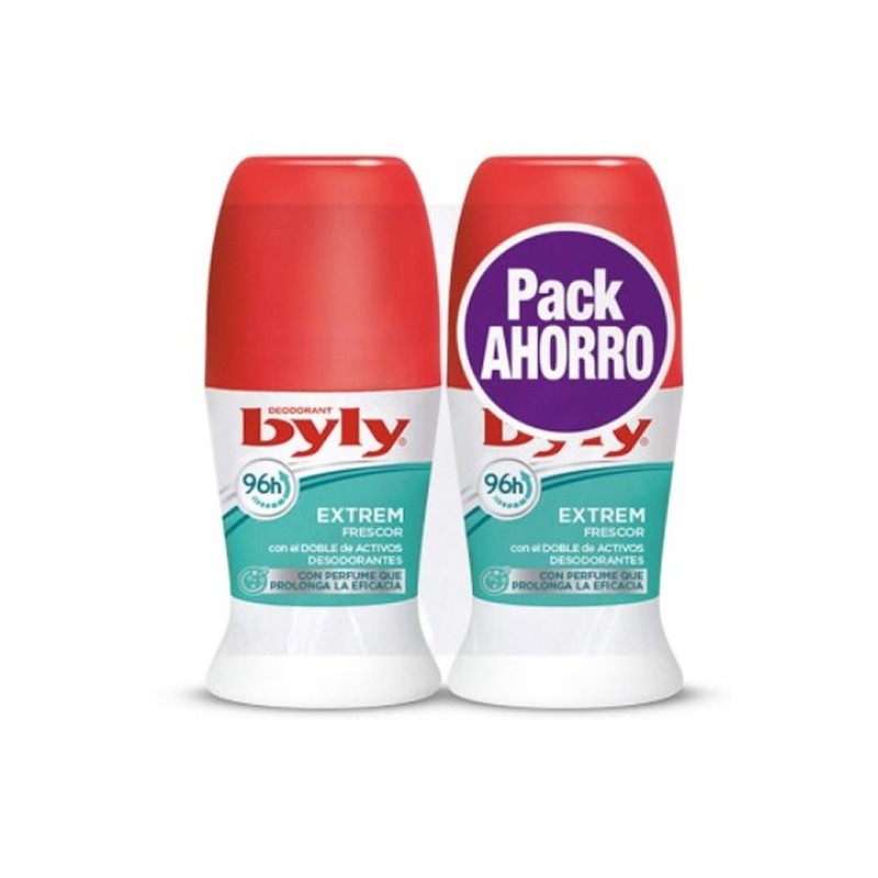 Byly Extrem Freshness Roll-On Déodorant 2x50ml