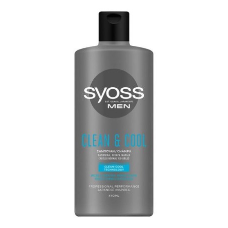 Syoss Men Champú Clean y Cool 440ml