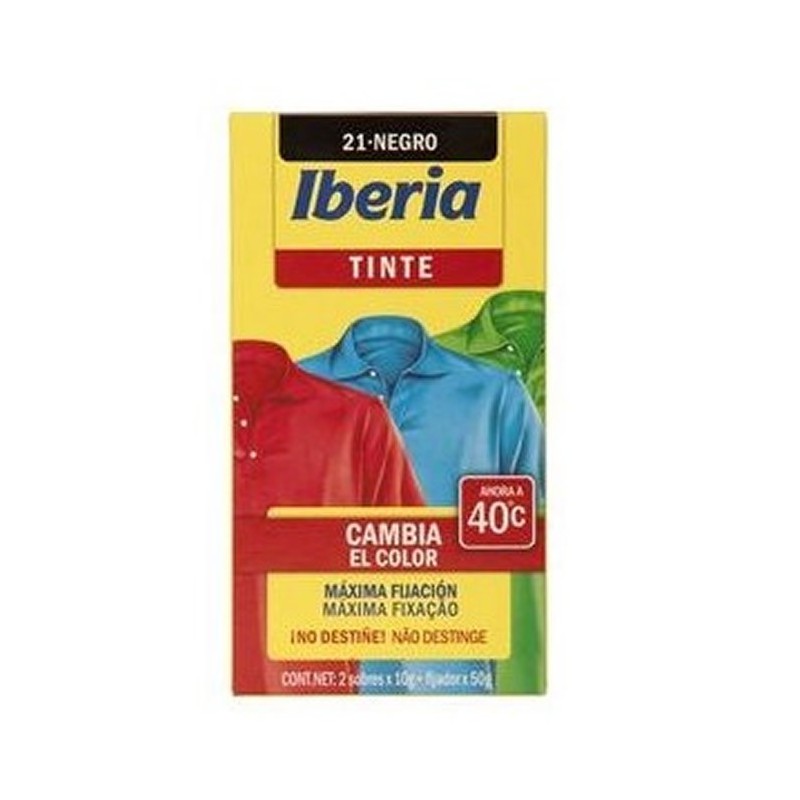 Iberia Clothes Dye Black nº21